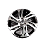 View Aluminum rim (Diamond cut/Tech Black glossy). Aluminum rim "Valder" 7.5 x 17" Full-Sized Product Image 1 of 6